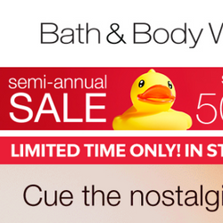 $5.99~?Semi-Annual Sale 배스엔바디웍스 세일 할인 링크 공유!