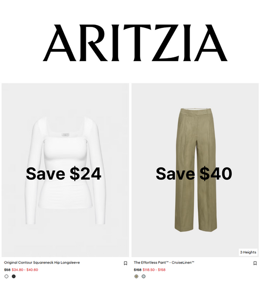 아리찌아 ARITZIA 최대 70%할인 링크 공유!