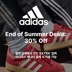 아디다스 30% 할인 코드 공유! End of Summer Sale