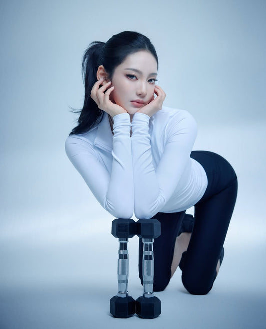 에스파 닝닝 패션, 닝닝 알로 타이즈 직구하기 , 알로 닝닝 레깅스 탑, 애슬레저 스타일 추천