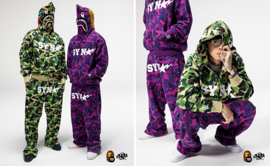 센트럴 씨 X BAPE X Spotify역대급 3자 협업 컬렉션 공개! SYNA 감다살 폭발 #베이프직구후기