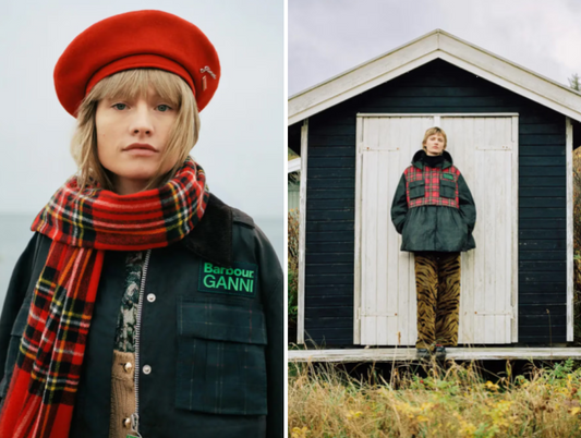 GANNI x Barbour 4번째 컬렉션 공개, 요즘 뜨는 핫한 아우터 총정리!