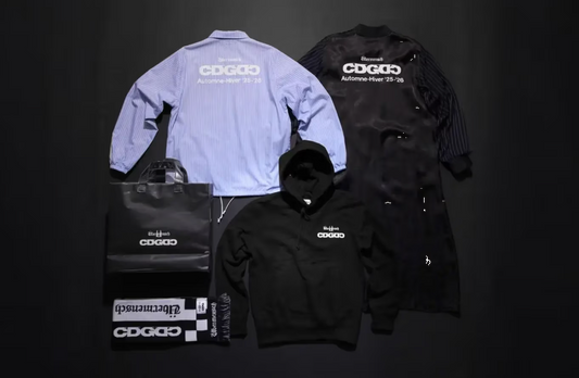 최고 문의! 꼼데가르송 x 지드래곤 협업 컬렉션 출시｜GD 감성 제대로 담은 화제의 드롭