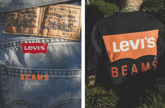 #리바이스와x빔즈 의 만남! Super Wide Collection 한국에서 받을수있는 방법! #리바이스x빔즈 #Levi's #BEAMS